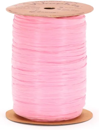 Vista 34 de Berwick Offray Cinta de rafia mate de 1/4" de ancho, verde manzana, 100 yardas, 0.276 in