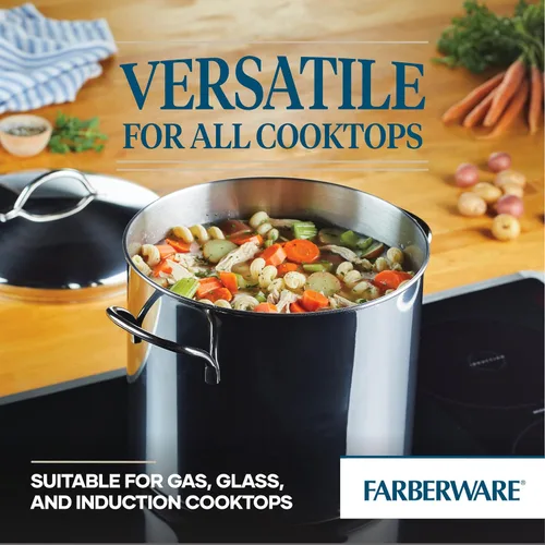 Vista 65 de Farberware Olla clásica de vapor hecha en acero inoxidable, 3 qt.
