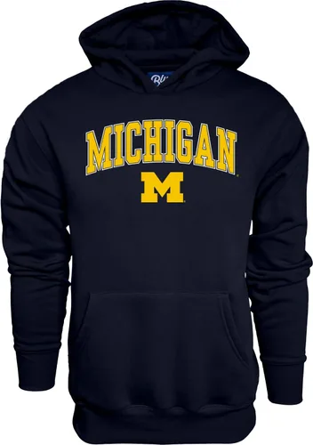 Vista 31 de Blue 84 Sudadera con capucha unisex para adultos, color del equipo de la NCAA