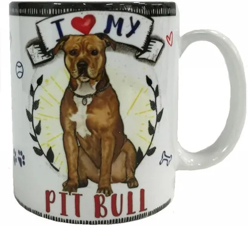 Vista 2 de I Love My Pitbull mujer calcetines