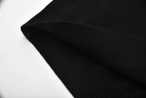 Vista 6 de SMINLING Pinker - Suéter para niños, uniforme escolar, cuello en V, ropa de algodón suave Negro