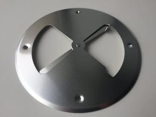 Vista 3 de LavaLock 8" aluminio molinete barbacoa fumador hoyo admisión hoja amortiguador conjunto de ventilación
