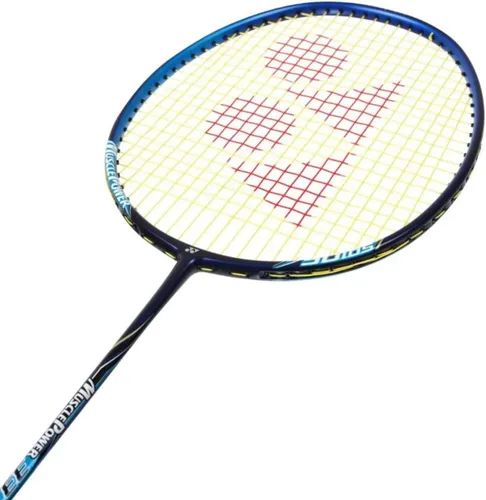 Vista 4 de YONEX Graphite Muscle Power 33 Light (modelo 23-24) Raqueta de bádminton encordada, color azul