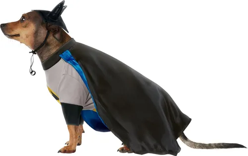 Vista 6 de DC Comics Superheroes: Disfraz de Batman para mascotas para perros o gatos por Rubies, XXL
