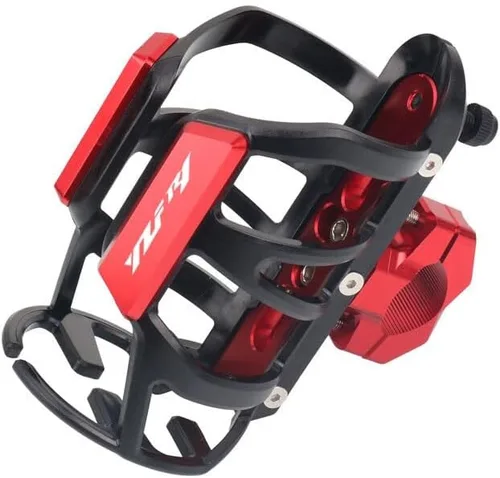 Vista 5 de TEMKIN W Motorcycle CNC Water Bottle Drink Cup Holder for Yamaha YZF-R1 YZF-R6 YZFR1 YZFR6 YZF R1 R6 XJ6 XJ6F XJ6N Y (Color : YZF-R1 Black)
