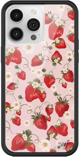 Vista 16 de Wildflower Fundas - Compatible con iPhone 14 Pro Max Protector negro parachoques, certificado de prueba de caídas de 6.5 pies, pequeña empresa
