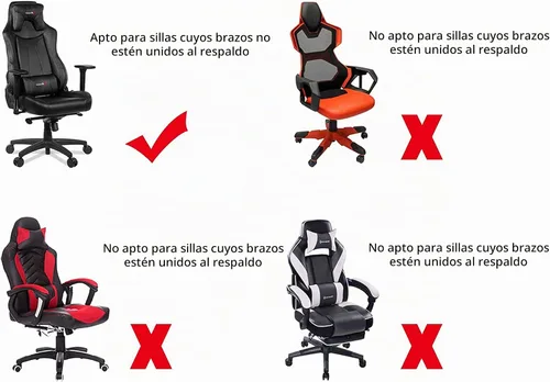 Vista 6 de SARAFLORA - Fundas elásticas para silla de computadora para sillón, silla giratoria, silla de juego, silla de computadora (negro, extragrande)