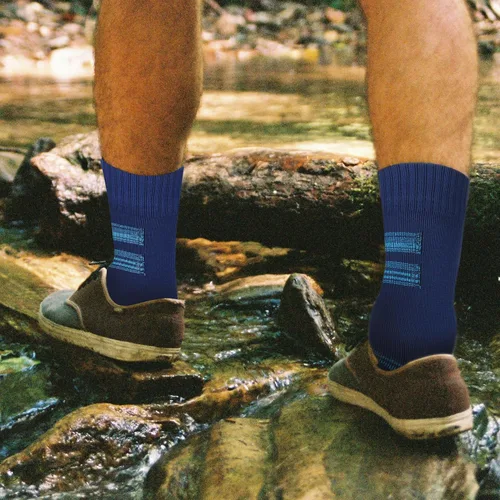 Vista 4 de Jeasona Calcetines impermeables para hombre, calcetines cálidos para botas, senderismo, camping, pesca, regalos