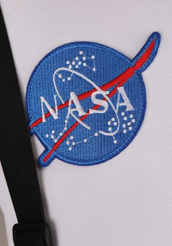 Vista 6 de Disfraz de Astronauta Blanco para Mujer Talla Plus Multicolor