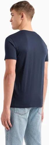 Vista 5 de AX Armani Exchange - Cuello redondo básico de color sólido para hombre
