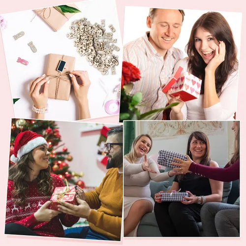 Vista 5 de Bolsa de bombas F de madera, 200 unidades, regalos de broma para aliviar el estrés, bombas F, Día de San Valentín, divertidos regalos para amigos