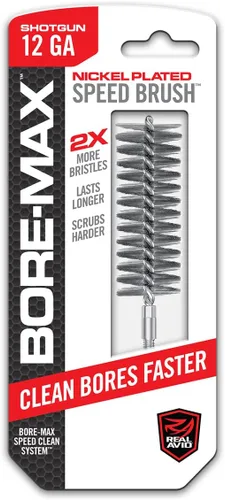 Vista 20 de Real Avid Bore-Max - Cepillo para pistola de bronce para limpieza rápida de armas, cepillo de barril niquelado