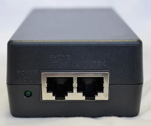 Vista 2 de Fuente de alimentación para teléfono IP original Avaya 1151D1