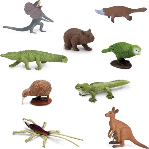 Vista 3 de Safari Ltd. Figuras de juguete del continente australiano Colección TOOB No tóxicas y sin BPA Animales de juguete Adecuadas para edades de 3