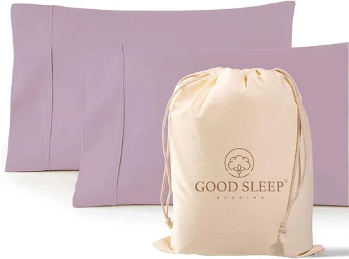 Vista 19 de Juego de 2 fundas de almohada estándar de 1000 hilos, 100% algodón egipcio, fundas de almohada 01. blanco