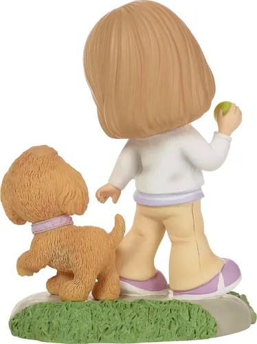 Vista 5 de Precious Moments 226404 Don't Stop Retrievin' Golden Retriever - Figura de resina