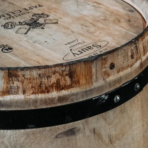 Vista 3 de Relojes de madera de barril de vino de roble francés para hombre, Francés