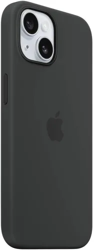 Vista 4 de Apple - Funda de silicona con MagSafe para iPhone 15 - Azul Invierno