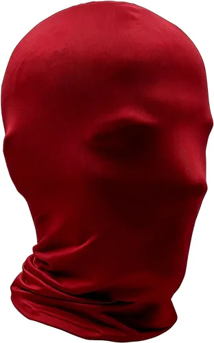 Vista 4 de Cosplay espeluznante máscara facial elástica unisex horrible