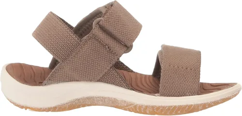 Vista 6 de KEEN Correa trasera Elle unisex para niños, plataforma casual y puntera abierta