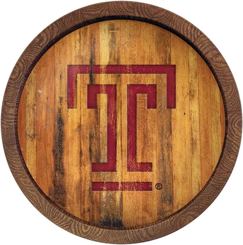 Vista 19 de The Fan Brands NCAA Alabama Crimson Tide: "Faux" - Letrero de barra del equipo deportivo, decoración para el hogar, dormitorio, garaje, oficina