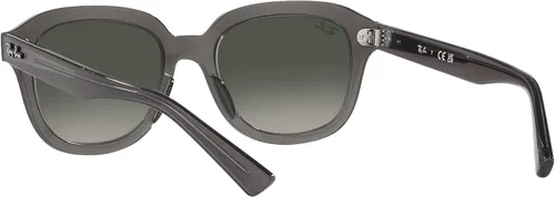 Vista 6 de Ray-Ban Gafas de sol unisex ópalo gris oscuro, lentes grises, 2.008 in