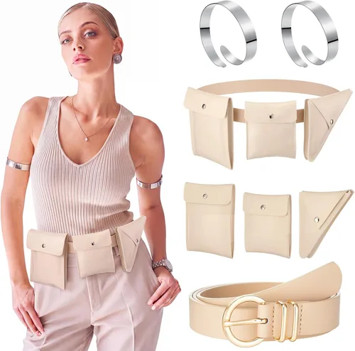 Vista 7 de Coume 6 accesorios de disfraz de Halloween para mujer