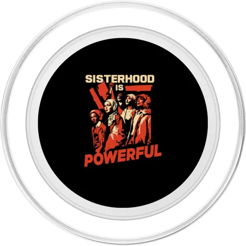 Vista 2 de La hermandad es poderosa Derechos de la mujer PopSockets feministas de igualdad MagSafe PopGrip para iPhone
