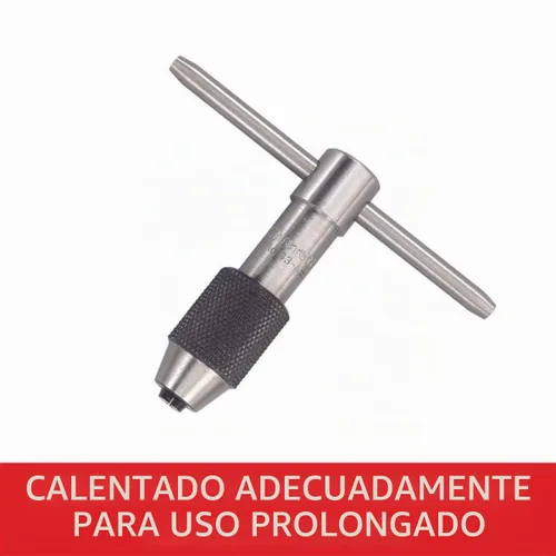 Vista 3 de Starrett Llave de grifo con mango en T, longitud del cuerpo de 2", vástago