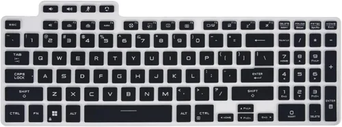 Vista 3 de Funda de teclado para ASUS TUF Gaming F16 FX607VU / A16 FA607 FA617NS, F15 FX507ZM FX507ZC FX507VU / A15 FA507NU, TUF Gaming F17 FX707 FA707 FA707RM