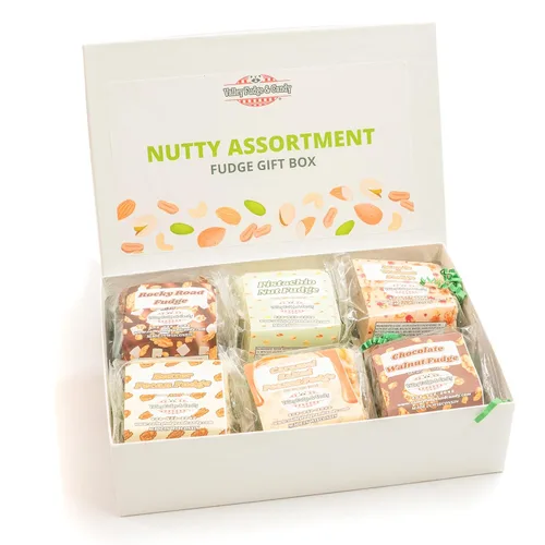Vista 9 de Valley Fudge, caja de regalo para amantes del caramelo, dulce de azúcar artesanal fresco, mantequilla real, caramelo gourmet a granel, envuelto