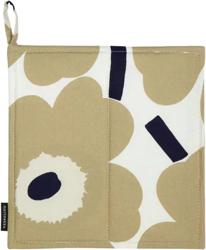 Vista 15 de MARIMEKKO Pieni Unikko Oven Mitt with Hanging Loop – Refine Your Kitchen Décor with Our Floral Oven Mitts — Kitchen Mitts for Oven (12 in x 6 in)