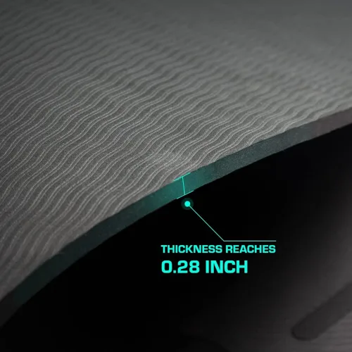 Vista 4 de Rebuff Reality VR Mat-Super Soft 55 x 028 Round Exercise Mat-Comfortable Non-Slip Meditation Mat for VR Dancing Virtual Reality