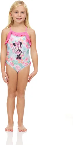 Vista 2 de Disney Minnie Mouse - Traje de baño de una pieza y manga larga con protección contra erupciones