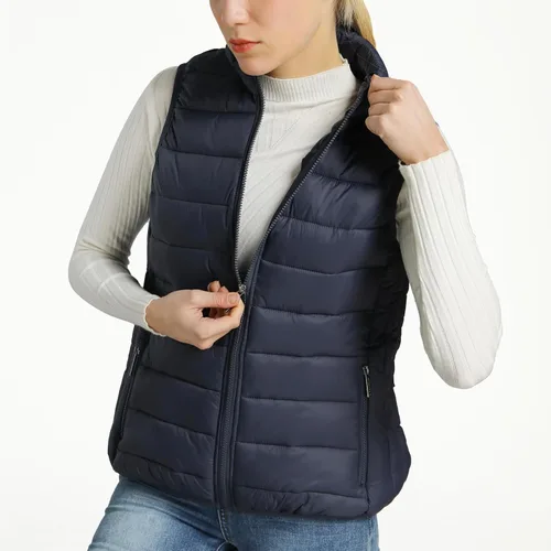 Vista 6 de Alpine Swiss Jodie - Chaleco acolchado, ligero, plegable, alternativo, para mujer