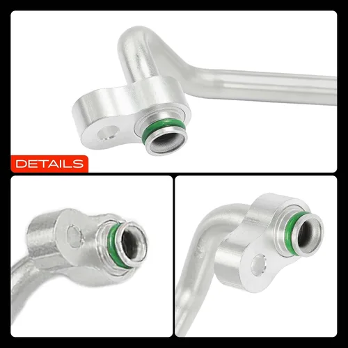 Vista 9 de A-Premium Conjunto de manguera de línea de descarga de A/C compatible