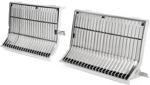 Vista 3 de HECASA Rejilla compatible con todos los modelos Oldsmobile Cutlass Supreme Calais Salon de 2 puertas 1981-1986, panel frontal de cabecera, parrilla