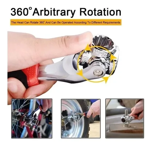 Vista 2 de LLAVE UNIVERSAL 48 EN 1 LLAVE DE VASO MULTIFUNCIÓN.CV