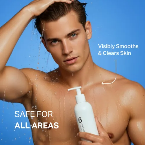 Vista 5 de Y'OUR Gel de baño antiacné de aloe vera Fórmula suave y no seca Suaviza la textura y unifica el tono Limpia el bacne y los brotes para mujeres