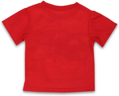 Vista 2 de Disney Cars - Conjunto de pijama de 2 piezas con pantalones de manga corta para niños pequeños