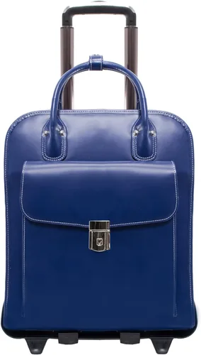 Vista 2 de McKlein - Maletín desmontable con ruedas para mujer azul marino 144 x 875 x 185 pulgadas