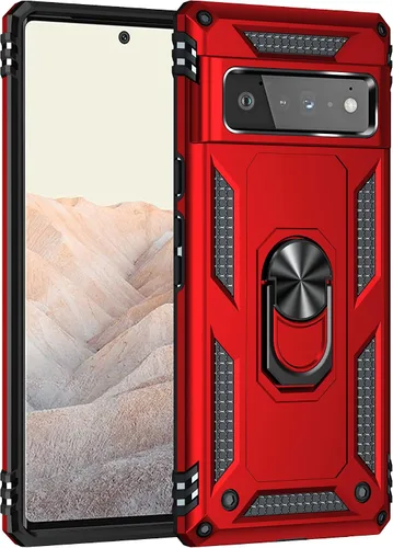 Vista 20 de Korecase Funda para Google Pixel 6 Pro de Servicio Pesado Resistente de Cuerpo Completo a Prueba de Arañazos a Prueba de Golpes Protección