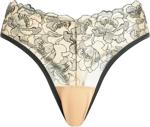 Vista 3 de hanky panky Tanga de oro rosa x Prabal Gurung para mujer
