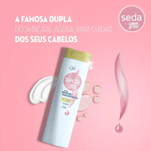 Vista 5 de Seda - Linha Niina Secrets - Champú Limpeza Micelar 325 Ml Colección Niina Secrets - Champú Limpiador Micelar 11 Fl Oz