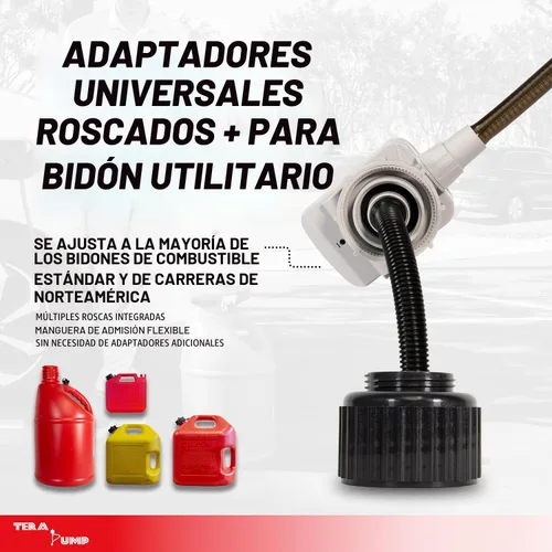 Vista 6 de TERA PUMP TRFA01-XL Bomba de transferencia de combustible con batería de 2ª