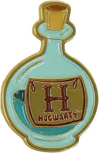 Vista 5 de Harry Potter Hogwarts Magic - Juego de 4 pines de solapa, Zinc, Sin gemas.