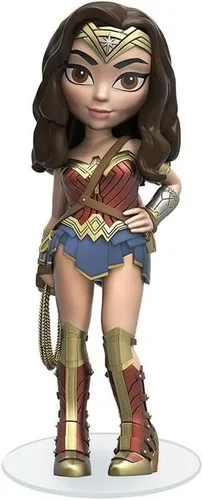 Vista 2 de Figura de acción de la Mujer Maravilla Funko Rock Candy: Batman v Superman