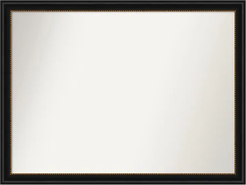 Vista 277 de Amanti Art Espejo personalizado, gran espejo de baño estrecho, espejo de pared o espejo de tocador de baño sobre el fregadero (24 x 24 pulgadas)