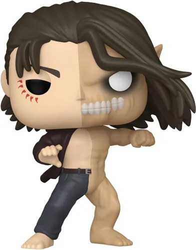 Vista 2 de Funko Animación: Attack on Titan Split - Eren Jaeger/Attack Titan