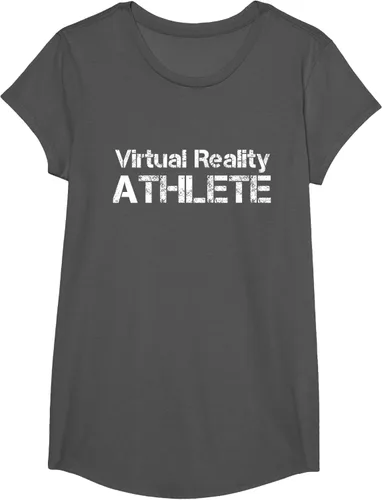 Vista 31 de Virtual Reality ATHLETE for VR Gamers Camiseta, Negro, S
